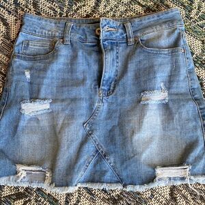 Wax Jean short skirt size small